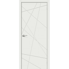 Дверь BRAVO (Браво) Граффити-5 ДГ Super White