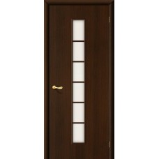 Межкомнатная дверь ламинированная BRAVO (Браво) 2C ДО Л-13 Венге со стеклом Сатинато