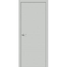 Дверь экошпон BRAVO (Браво) Браво-0 ДГ Grey Pro