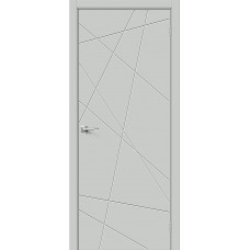Межкомнатная дверь BRAVO  Граффити-5.Д ДГ Grey Pro