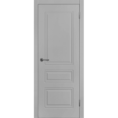 Дверь эмаль Владимирские двери Честер ДГ Светло-серая эмаль