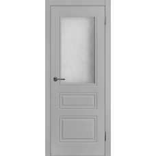 Дверь эмаль Владимирские двери Честер ДО Светло-серая эмаль