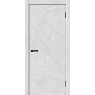 Дверь Двери Гуд Geometry-1 ДГ Бетон снежный