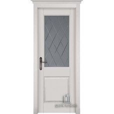 Дверь массив ольхи ViLARIO (Виларио) Эллегия ДО Эмаль белая