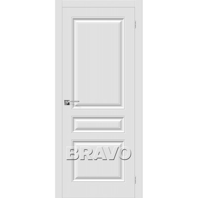Дверь BRAVO Скинни-14 ДГ П-23 Белый