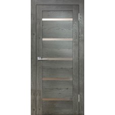Дверь экошпон Eldorf (Эльдорф) Бавария 15 дуб эдисон серый