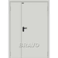 Дверь противопожарная BRAVO (Браво) ДП-1,5 Серый RAL 7035
