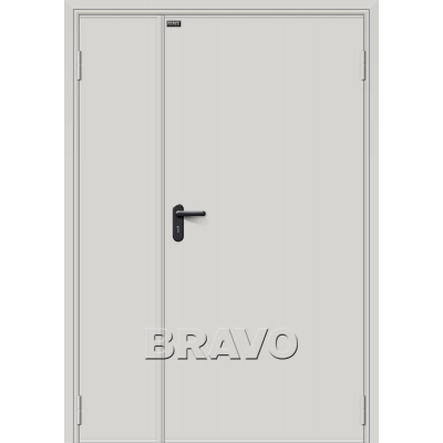 Дверь противопожарная BRAVO ДП-1,5 Серый RAL 7035
