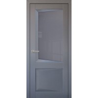 Дверь экошпон Uberture 108 ДО Серый бархат