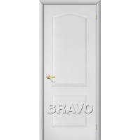 Межкомнатная дверь ламинированная BRAVO (Браво) Палитра ДГ Л-23 Белый