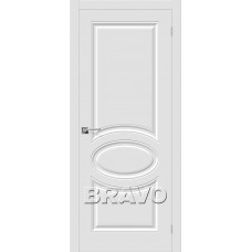 Межкомнатная дверь BRAVO (Браво) Скинни-20 ДГ П-23 Белый