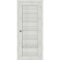 Дверь экошпон BRAVO el"PORTA (ЭльПорте) Порта-21 ДГ Bianco Veralinga