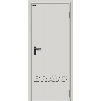 Дверь противопожарная BRAVO ДП-1 Серый RAL 7035